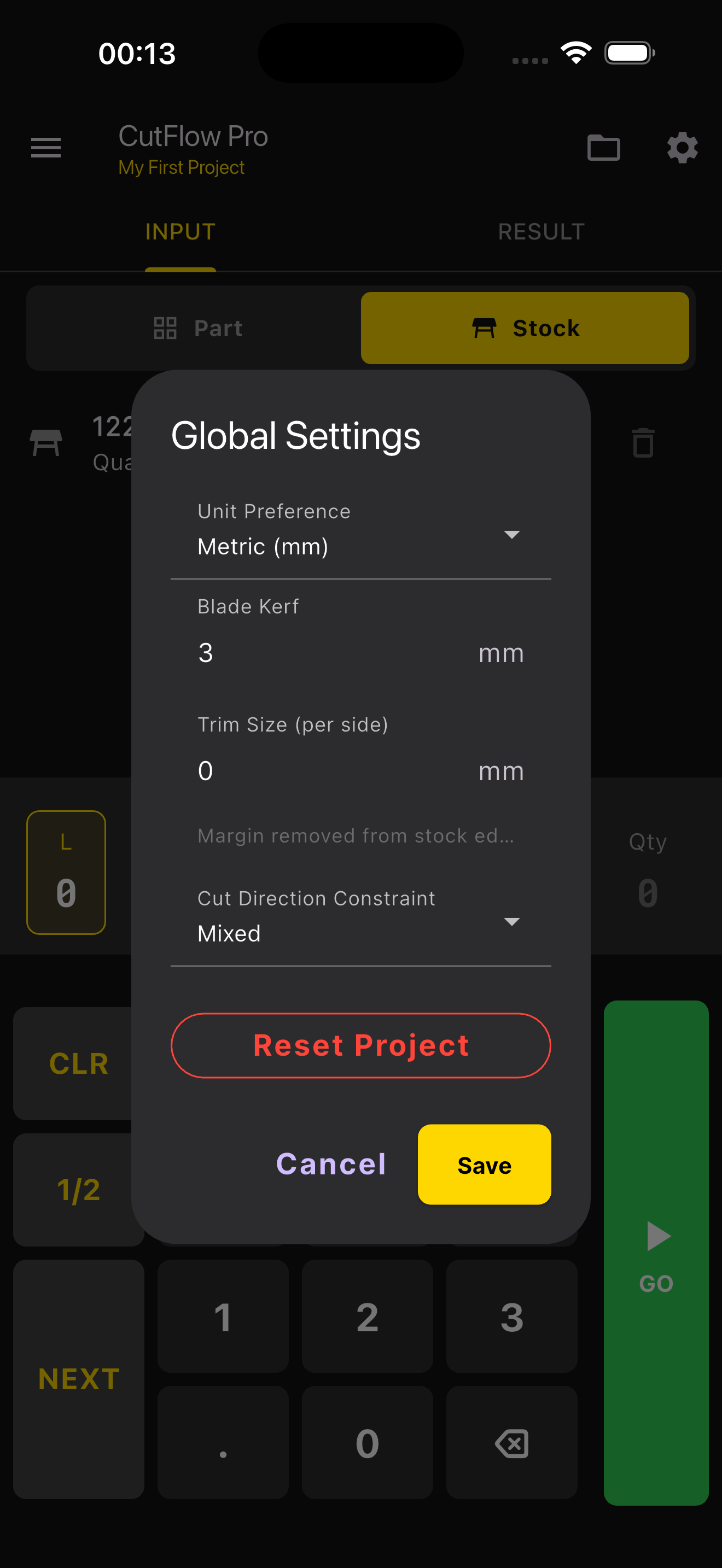 CutFlow Feature Screenshot