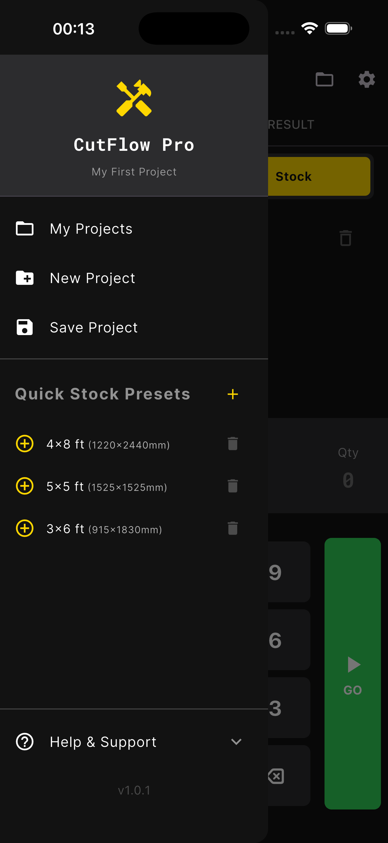 CutFlow Feature Screenshot